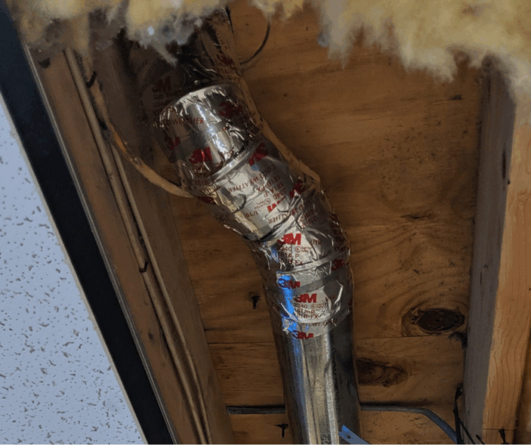 A newly replaced dryer vent ensures your dryer operates efficiently by improving airflow and reducing drying time.